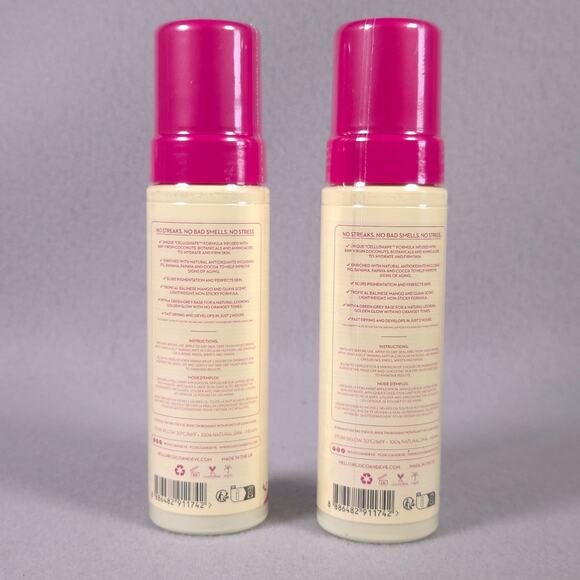 Lot of 2 Coco & Eve Bali Bronzing Foam 6.76 fl oz Sunny Honey Ultra Dark - Picture 2 of 5